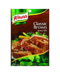 Knorr Gravy Mix - Classic Brown - 1.2 oz - Case of 12