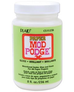 Plaid:Craft Mod Podge Paper Gloss Finish-8oz