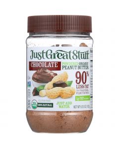 Just Great Stuff Powdered Chocolate Peanut Butter - Case of 12 - 6.43 oz