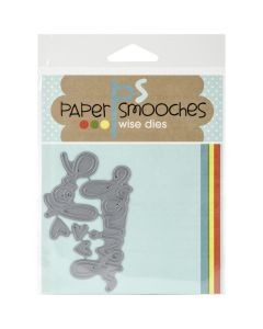 Paper Smooches Die-Love & Cherish