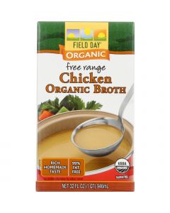 Field Day Broth - Organic - Chicken - 32 oz - case of 12