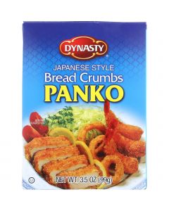 Dynasty Bread Crumbs - Panko - 3.5 oz - case of 12
