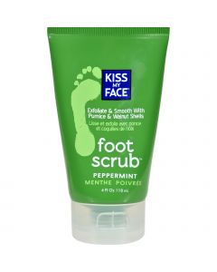 Kiss My Face Foot Scrub Original Peppermint - 4 fl oz