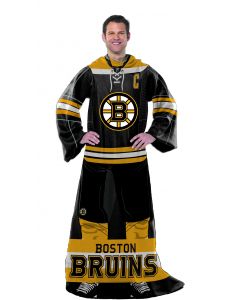 The Northwest Company Bruins  "Uniform" Adult Fleece Comfy Throw