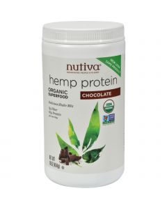 Nutiva Organic Hemp Shake Chocolate - 16 oz