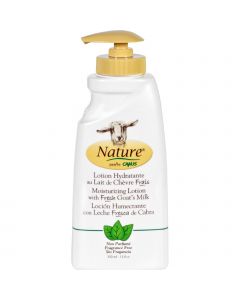 Nature By Canus Lotion - Goats Milk - Nature - Fragrance Free - 11.8 oz