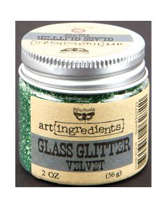 Prima Marketing Finnabair Art Ingredients Glass Glitter 2oz-Velvet