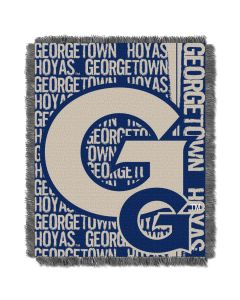 The Northwest Company Georgetown College 48x60 Triple Woven Jacquard Throw - Double Play Series