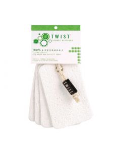 Twist Sponge Blossoms - Case of 12 - 4 Packs