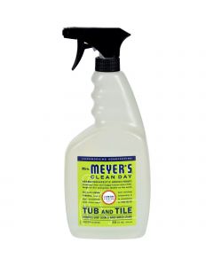 Mrs. Meyer's Tub and Tile Cleaner - Lemon Verbena - 33 fl oz - Case of 6