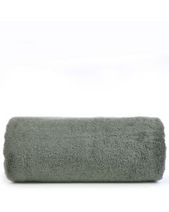 Bare Cotton Luxury Hotel & Spa Towel 100% Genuine Turkish Cotton Oversized Bath Sheet - Gray - Pelican Hill  - Set of 1