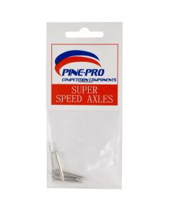 Pinepro Pine Car Derby Super Speed Axles 5/Pkg-