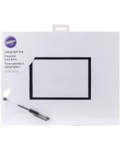 Wilton Autograph Mat 11"X14"-White