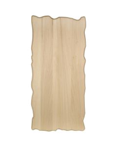 Walnut Hollow Basswood Rustic Rectangle Plaque-9"X19"X.75"