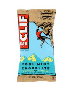 Clif Bar - Organic Cool Mint Chocolate - Case of 12 - 2.4 oz