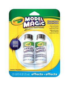 Crayola Model Magic Effects .875oz 2/Pkg-Glossy Shine