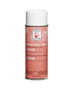 Design Master Colortool Spray Paint 12oz-Coral