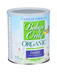 Baby's Only Organic Toddler Formula - Dairy - 12.7 oz (Pack of 3) - Baby's Only Organic Toddler Formula - Dairy - 12.7 oz (Pack of 3)
