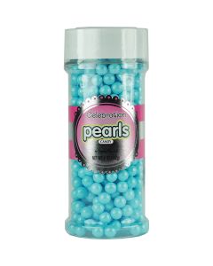 Celebrations By SweetWorks Candy Pearls(TM) 5oz-Shimmer (TM) Powder Blue - Celebrations By SweetWorks Candy Pearls(TM) 5oz-Shimmer (TM) Powder Blue