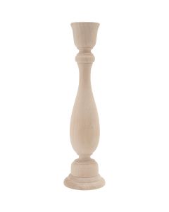 New Image Group Wood Candle Stick Bulk-9"