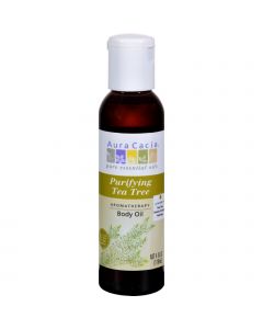 Aura Cacia Aromatherapy Bath Body and Massage Oil Tea Tree Harvest - 4 fl oz