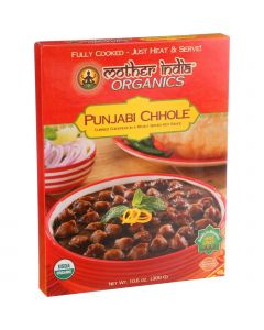 Mother India Organic Punjabi Chhole - 10.6 oz - Case of 6