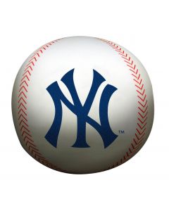 The Northwest Company Yankees   12" Diameter Beaded Spandex Baseball Pillow (MLB) - Yankees   12" Diameter Beaded Spandex Baseball Pillow (MLB)