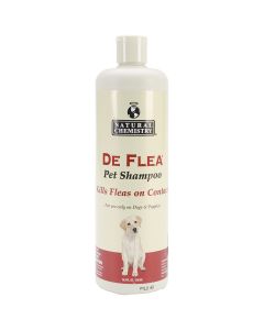 Natural Chemistry DeFlea Shampoo For Dogs 16.9oz-