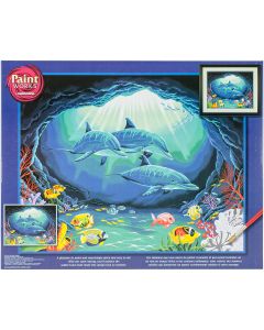 Dimensions Paint Works Paint By Number Kit 20"X16"-Deep Sea Paradise