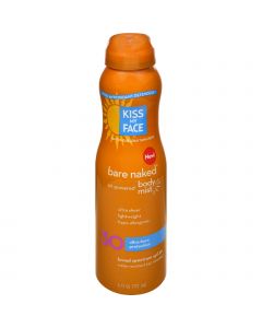 Kiss My Face Bare Naked Body Mist - Air Powered SPF 30 - 6 oz