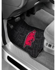 The Northwest Company Arkansas College Car Floor Mats (Set of 2) - Arkansas College Car Floor Mats (Set of 2)