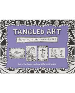 Quayside Publishing Quarry Books-Tangled Art Blank Cards & Envelopes