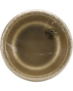 Creative Converting Paper Bowls 20oz 20/Pkg-Glittering Gold