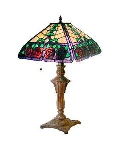 Warehouse of Tiffany Tiffany-style Love Lamp