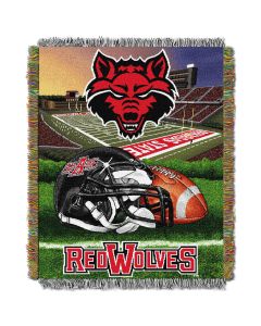 The Northwest Company Arkansas State College "Home Field Advantage" 48x60 Tapestry Throw