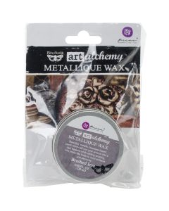 Prima Marketing NEW! Finnabair Art Alchemy Metallique Wax .68 Fluid Ounce-Brushed Iron