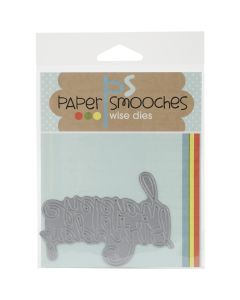 Paper Smooches Die-Happy Birthday