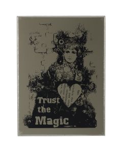 Prima Marketing Finnabair Wood Mounted Stamps 3"X4"-Trust The Magic