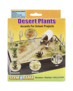 Woodland Scenics Diorama Kit-Desert Plants