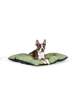 K&H Pet Products Thermo-Cushion Pet Bed Medium Chocolate 26" x 29" x 3"