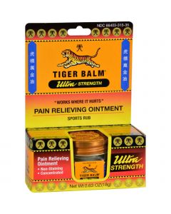 Tiger Balm Ultra Strength Pain Relieving Ointment - 0.63 oz