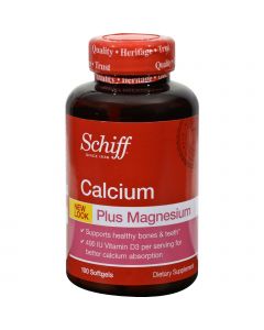 Schiff Vitamins Schiff Natural Calcium Magnesium with Vitamin D - 100 Softgels