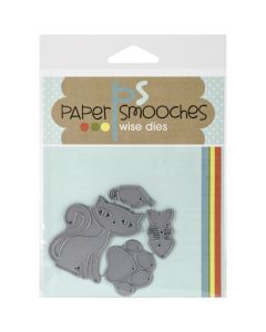 Paper Smooches Die-Cat Icons