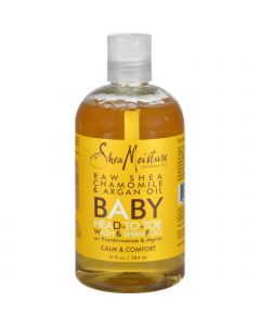 SheaMoisture Baby Head-To-Toe Wash and Shampoo Raw Shea Chamomile and Argan Oil - 12 fl oz