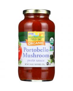 Field Day Pasta Sauce - Organic - Portobello Mushroom - 26 oz - case of 12