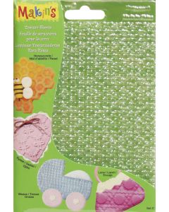 Makin's USA Makin's Clay Texture Sheets 7"X5.5" 4/Pkg-Set C (Honeycomb, Eyelet, Weave & Lace) - Makin's Clay Texture Sheets 7"X5.5" 4/Pkg-Set C (Honeycomb, Eyelet, Weave & Lace)