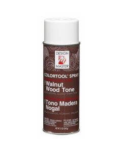 Design Master Glossy Stain Aerosol Spray 12oz-Walnut Wood Tone