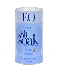EO Products Bath Salts French Lavender - 21.5 oz