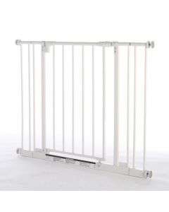 North States Easy-Close Wall Mounted Pet Gate White 28" - 38.5" x 29"