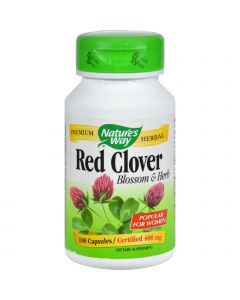 Nature's Way Red Clover Blossom and Herb - 100 Capsules